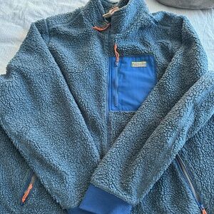 Men’s Blue Sherpa Jacket